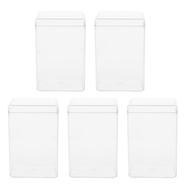 WHAMVOX 5Ud Caja Transparente Para Mostrar De Acción Con Moderno Y Protección Antipolvo