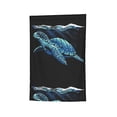 thumbnail image 6 of Wukai Ocean Turtle Print Garden Flag 12.5x18 Inch Double Sided Sun-resistant Rain-resistant, Wrinkle-resistant Colorfast(Only Flag), 6 of 7