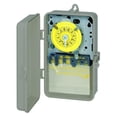 thumbnail image 3 of 24-Hour Indoor/Outdoor Mechanical Timer Switch SPST- Grey, 3 of 4