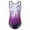 A White Purple, variant on Sparkle Gymnastics Leotard for Girls Gradient Purple Practice Outfit Dancewear