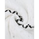 thumbnail image 5 of VESTIDO DE PUNTO HUECO SIN MANGAS ESCOTE EN V DE INSPIRE CHIC PARA MUJERES, VESTIDOS MIDI DE PLAYA S BLANCO, 5 of 6