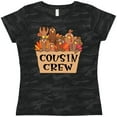 thumbnail image 3 of Inktastic Cousin Crew Cute Turkey Family Women's T-Shirt, 3 of 5
