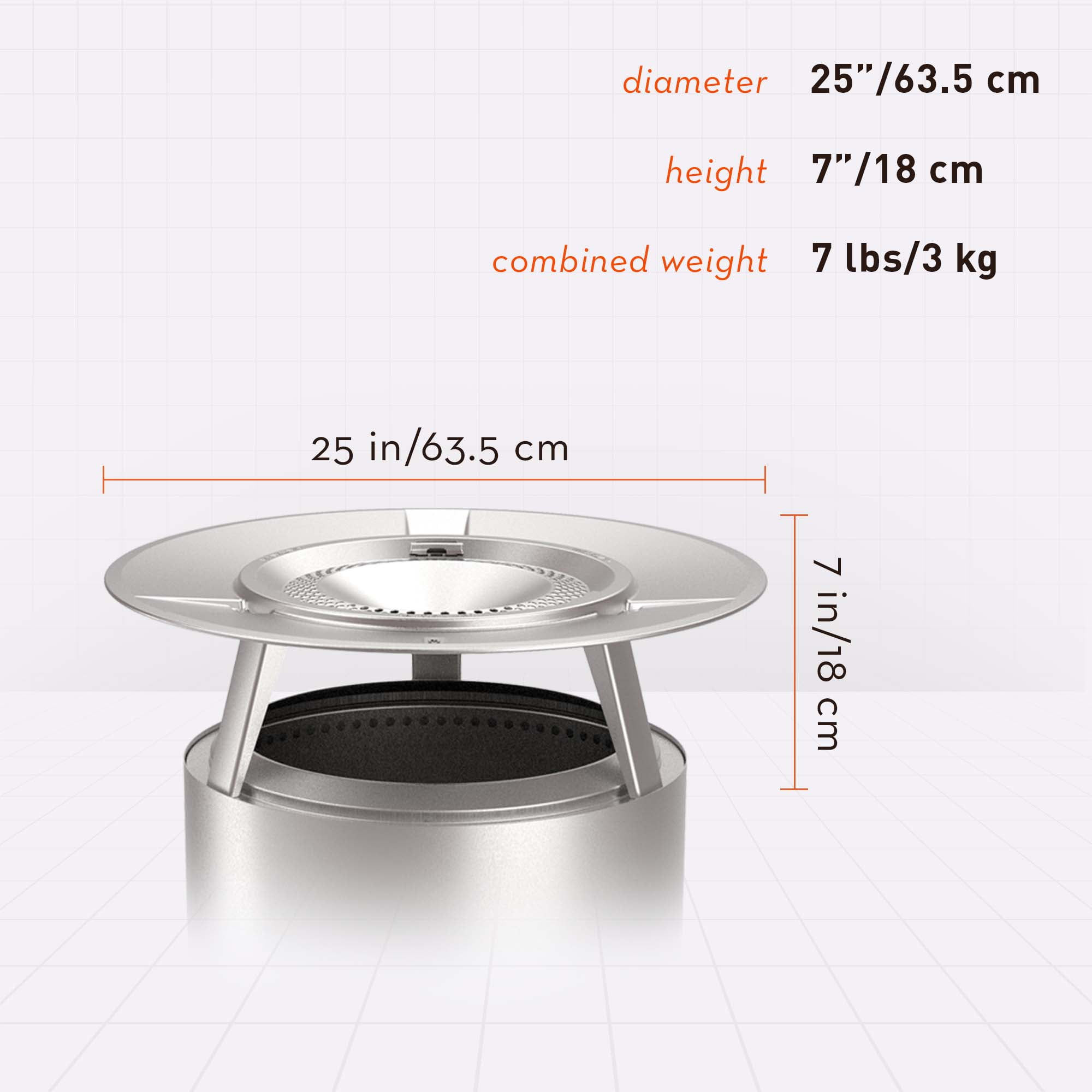 solo stove bonfire heat reflector