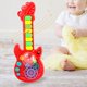 thumbnail image 4 of Mini guitarra musical interactiva, guitarra de sonido ligero, juguete musical electrónico, guitarra de juguete electrónico, para fiesta de Macarena juguetes musicales, 4 of 8