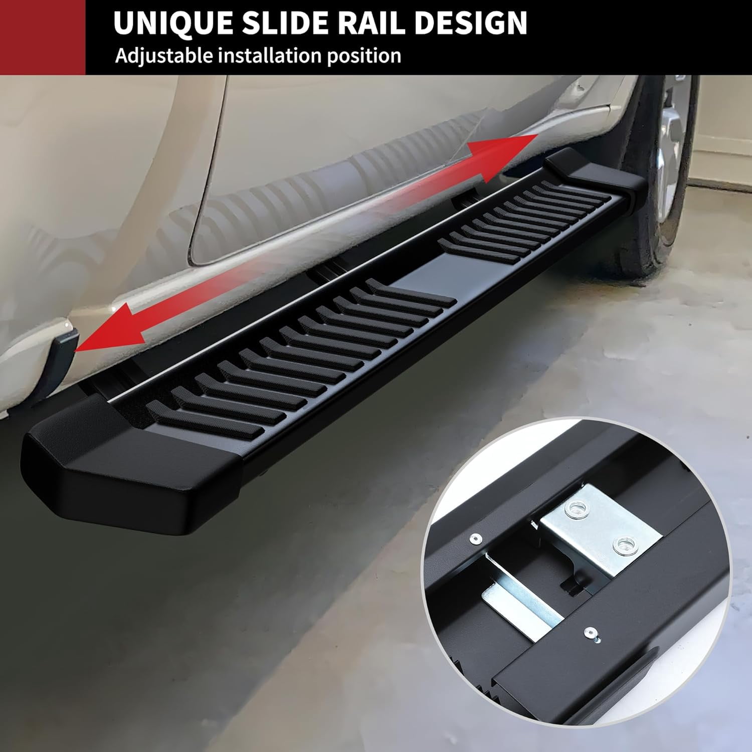 AutoBull 6" Running Boards for 2015-2026 Ford F150 Super Crew Cab(4 Full-Size Doors), Running Board Side Step Nerf Bar,OE Style