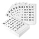 thumbnail image 3 of TOYANDONA 60 Cartones de Bingo con Números Únicos, Accesorios para Juego de Bingo Familiar para el Desarrollo Intelectual y la Diversión (Blanco), 3 of 7