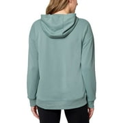 Mondetta Womens Performance Full Zip Hoodie (Chinois Green, Medium)