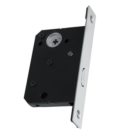 Sliding Door Lock Handle Anti theft with Keys for Barn Wood Furniture Hardware Silver