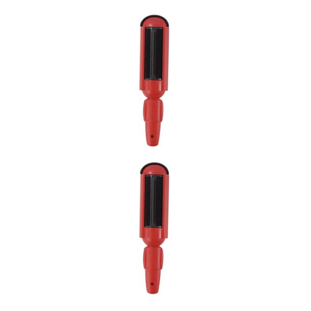 Greeniant Muebles para el hogar Alfombra Manta Pelusa Rodillo Sofá Cama Cortina Pet Hair Rolling Remover Ropa Fuzz Removal Tool Rojo Rojo 2Conjunto