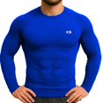 thumbnail image 1 of DI & DU Playera De Licra Deportiva Elastica Confort Manga Larga Gym, 1 of 5