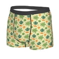 thumbnail image 2 of Wukai Sea Turtle Print Men’s Underwear Breathable Boxer Briefs,&nbsp;Moisture Wicking & Breathable-Small, 2 of 7