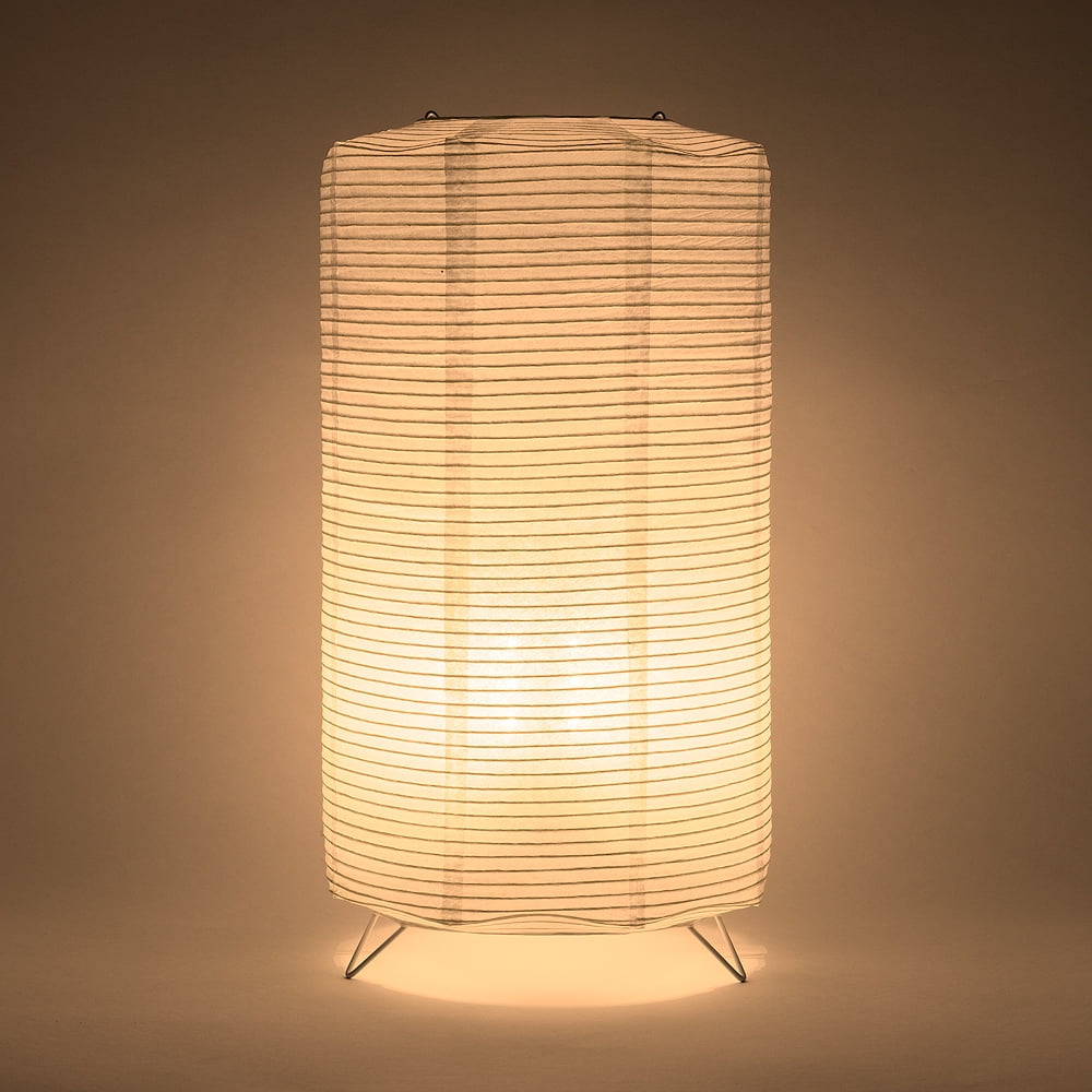Cylinder Fine Line Warm White Led Lantern Table Lamp Light Kit W Remote Omni360 Battery Powered Com