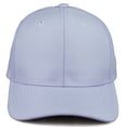 thumbnail image 2 of Daxton Premium Mid Profile Hat Semi Curved Visor Structured Cap, Light Blue, 2 of 5