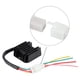 thumbnail image 3 of Scienceny Regulador de voltaje de 12 V/4 pines, conmutador estabilizador de motocicleta con 4 cables, ATV, Buggy, motocicleta, accesorios de Accesorios para motos, 3 of 6