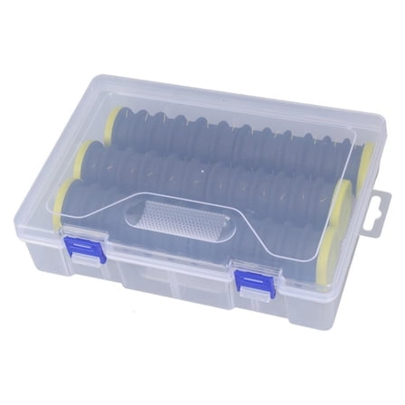 hejhncii Fishing Leader Line Storage Organizers Holder Fishing Line Hook Holder Fishing Spooler Winder Keep Fish Line Organized