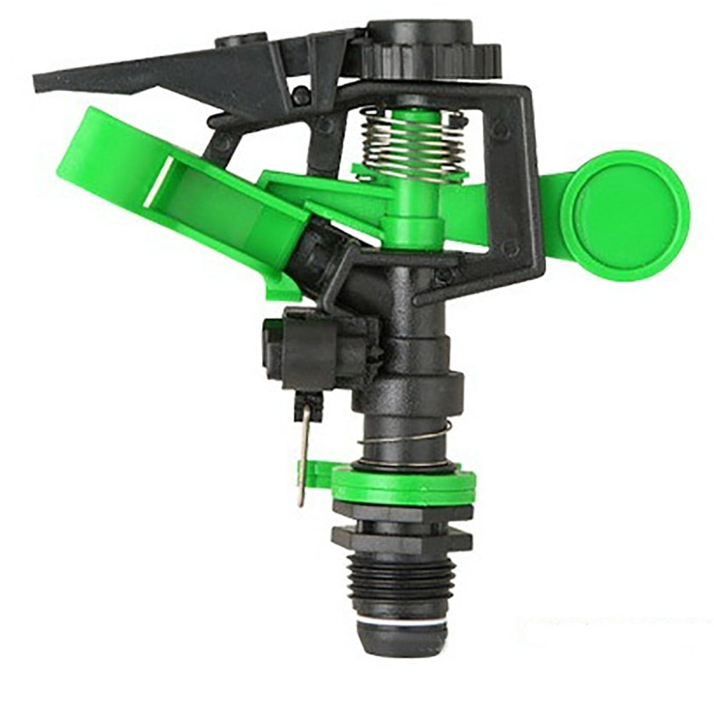 Lemonbest Garden Sprinkler 360°Automatic Rotating Adjustable Lawn