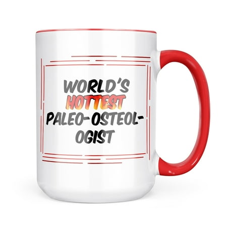 

Neonblond Worlds hottest Paleo-Osteologist Mug gift for Coffee Tea lovers