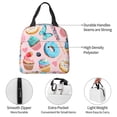 thumbnail image 4 of Honeii Cupcakes and Donuts Print Lunch Bag Women, Lunch Box Lunch Bag for Women Adult Men, Small Leakproof Cute Lunch Tote Large Capacity Reusable, 4 of 8
