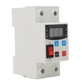 thumbnail image 4 of Dispositif de Protection contre la Tension, Écran Numérique Ignifuge Fonction de Réinitialisation Réglable Protecteur de Tension 240-300V pour la Maison, 4 of 8