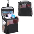 thumbnail image 1 of Bolsa de Ducha de Malla, Organizr de Malla Portatil, con Ganchos y 5 Bolsillos, Gran Capacidad Bolsa de Malla Colgante de Baño, Drenaje Rápido, para la Universitario, Viaje, Gimnasio, Natación, 1 of 4
