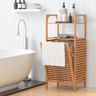 laundry hamper for small bathroom