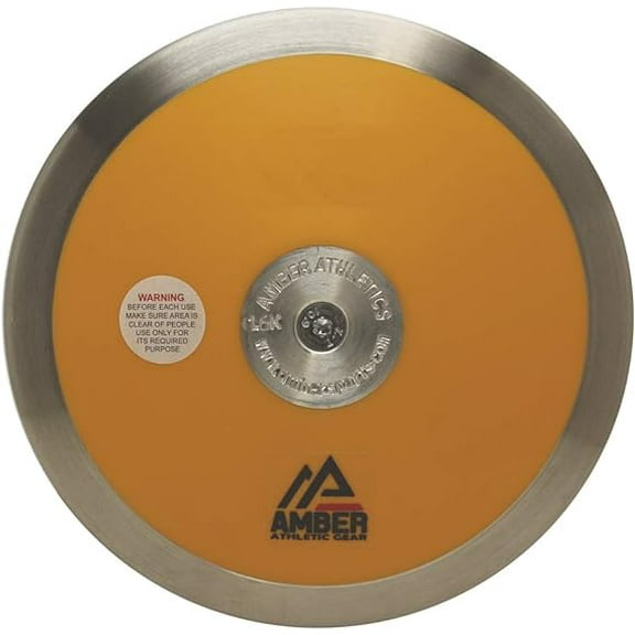 Amber Sporting Goods Ultimate Discus IAAF Certified Advanced Training Throwing Implement for Enhanced Aerodynamics, Sturdy Construction, Versatile Sizing Options, and Optimal Design, 1kg, 1.6kg, 2kg