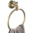 thumbnail image 1 of Toallero Individual TUNC Retro de Cobre Macizo con Revestimiento de Bronce, 1 of 5