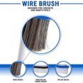 thumbnail image 2 of 10in Swimming Pool Brush Professional Stainless Steel Wire Pool Cleaning Brush, 2 of 8