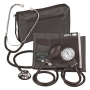 ProKit™ Aneroid Sphygmomanometer With Dual-Head Scope, Adult, Black