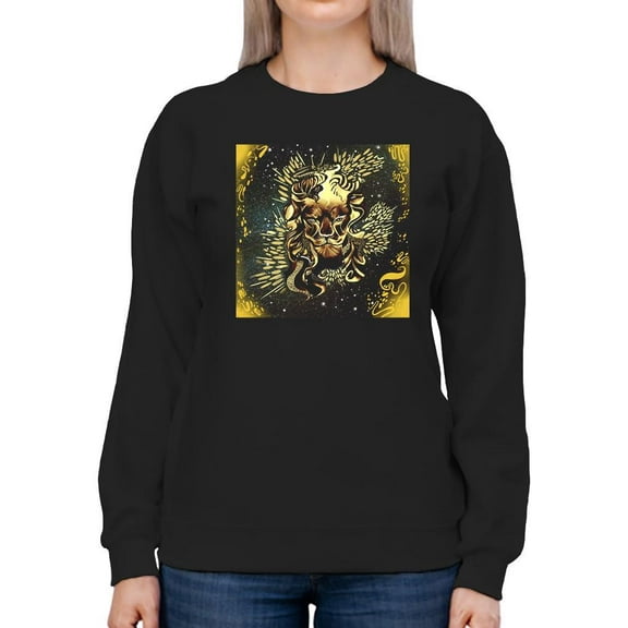 Artshine Leo, I Will Sweatshirt Women -Arvee Gibson Designs, Female Large