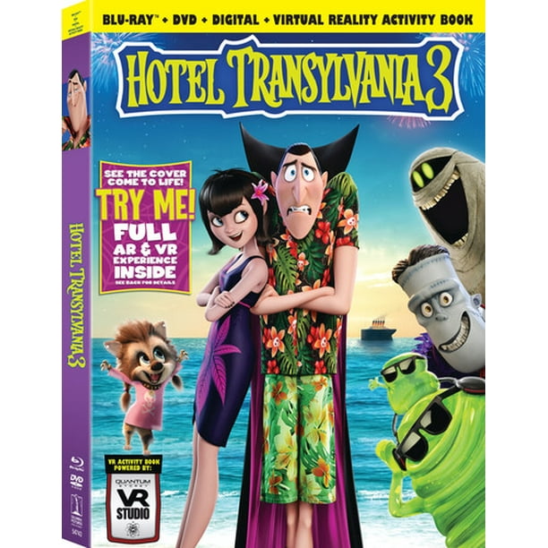 Hotel Translyvania 3: Summer Vacation (Blu-ray + DVD + Digital Copy ...