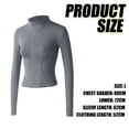 thumbnail image 2 of Womens Athletic Jackets for Workout, Scrub and Gym Jackets Women-Sea salt ash, 2 of 5
