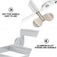 thumbnail image 3 of Toothpaste Squeezer, Metal Tube Roller, Rotating Toothpaste Dispenser, Tube Squeezer, Stainless Ste, 3 of 5