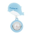 thumbnail image 1 of Reloj retráctil de enfermera con diseño de dibujos animados, reloj colgante con clip para enfermeras y médicos., 1 of 8