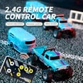 thumbnail image 3 of Riprush Mini Monster 1:64 Off-Road LED Alloy Racer, 2025 New 3-Speed Variable Speed Off-Road Vehicle with Trailer, LED Lights, 2.4GHz Racing System, Speed/Steering Adjustable (Gray,No Trailer), 3 of 7