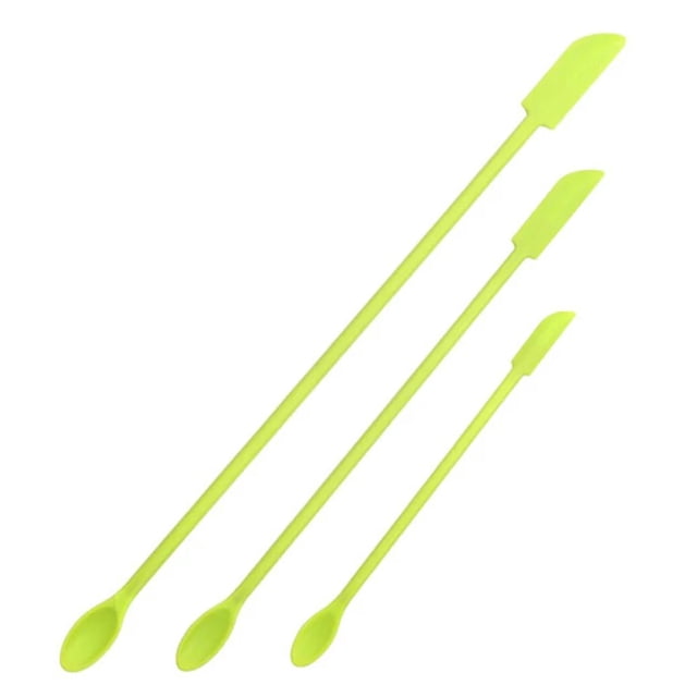 Silicone Spatula Set for Kitchen and Beauty, Mini Spatula 3 Pieces Non-Toxic Flexible Tools for No Waste in Narrow Areas, Easy Clean Reusable for Wide Application