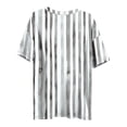 thumbnail image 4 of Craaazy Women's Fashion Plus Size Oversized Colorful Print Crew Neck Short Sleeve T-Shirt for Daily Wear Gifts, 4 of 6