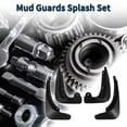 thumbnail image 2 of Unique Bargains Mud Flaps Splash Guards for Skoda Yeti 2012-2015 W/Mount Accessories Mud Guards Front and Rear 1 Set, 2 of 6