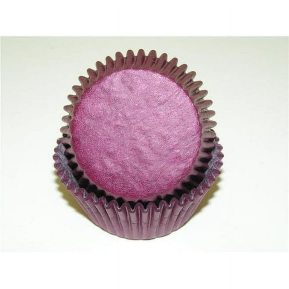 Viking -450C GP BURGUNDY 1.25 x 2 in. Greaseproof Baking Cup - Burgundy - 1000 Piece