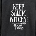 thumbnail image 3 of Hocus Pocus - Keep Salem Witchy - Women's Lightweight French Terry Long Sleeve Shirt, 3 of 5