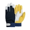 thumbnail image 3 of Work Gloves Sheepskin Driver Safety Protection Wear Safety Workers Welding Gloves Repair Protective Gloves ,Wide Use, 3 of 8