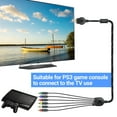 thumbnail image 3 of 2 In 1 Component YPbPr AV Cable for PS2/PS3, 180cm, Black, 3 of 6