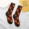 thumbnail image 4 of Uemuo Cute Squirrel Printed Kids Boys Socks Seamless Crew Socks Crazy Funny Athletic Sport Socks for Children, 4 of 6