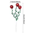 thumbnail image 3 of Christmas Tree Picks Candy,Artificial Candy‑Themed Christmas Picks,Decorative Candy‑Style Faux Christmas Sprigs,Flexible Faux Plastic Christmas Spiral Twirl Stems,Ornament for Insertable,Festive, 3 of 4
