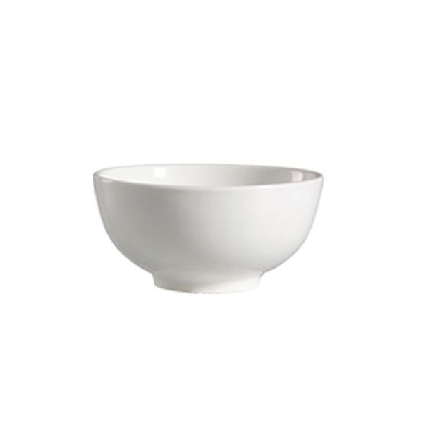 Lincoln, Rice Bowl 10 Oz. 5"Dia. X 23/8"H, Porcelain, White,4 packs