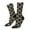 2 Black-2, variant on Retro Video Game Pattern Sport Socks for Women and Men Crew Socks Sporty Calf Socks Casual Socks