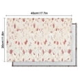 thumbnail image 6 of Pioneer Flower Floral Print Pattern Summer Placemats Table Placemats Set Of 4-Linen Kitchen Washable Placemats Table Mats 12x18 Inch Non-Slip Heat Resistant, 6 of 6