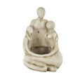 thumbnail image 6 of DecMode 12" x 19" Sitting Cream Magnesium Oxide Family Planter, 6 of 9