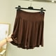 thumbnail image 1 of Pantalones de dormir de color liso para mujer, finos, informales, de cinco cuartos, para el hogar, pijama, 1 of 4