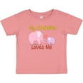 thumbnail image 3 of Inktastic My Grandma Loves Me Boys or Girls Baby T-Shirt, 3 of 5